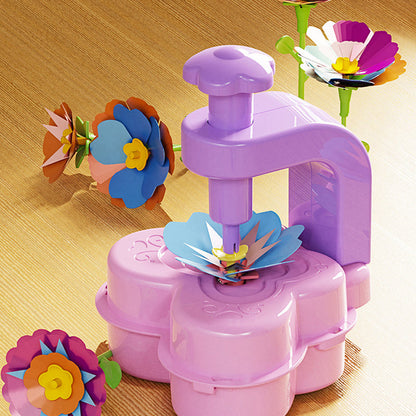Pädagogisches DIY-Blumenpressen-Kunstset für Kinder