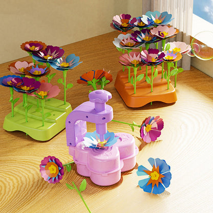 Pädagogisches DIY-Blumenpressen-Kunstset für Kinder