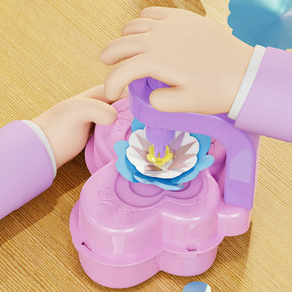 Pädagogisches DIY-Blumenpressen-Kunstset für Kinder