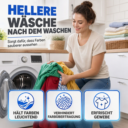 👕 Bunte Wäsche, keine Angst vor Verfärbung! – Farbauffangtücher für die Mischwäsche – fangen lose Farbe auf & schützen deine Lieblingskleidun
