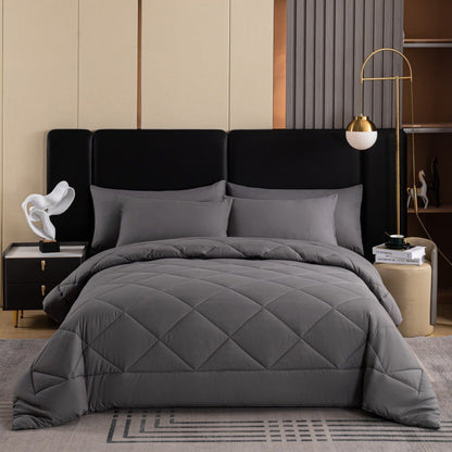 🛏️ LIMITIERTES ANGEBOT 50% RABATT! ✨ 3-teiliges Steppdecken-Set – Weich, Atmungsaktiv, Ganzjährig 🧶