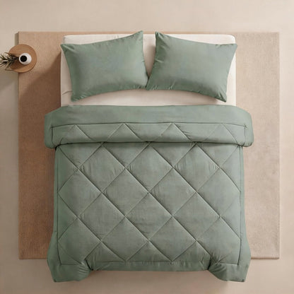 🛏️ LIMITIERTES ANGEBOT 50% RABATT! ✨ 3-teiliges Steppdecken-Set – Weich, Atmungsaktiv, Ganzjährig 🧶
