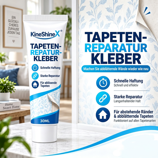 Hochleistungs-Tapetenreparaturkleber mit Spachtel