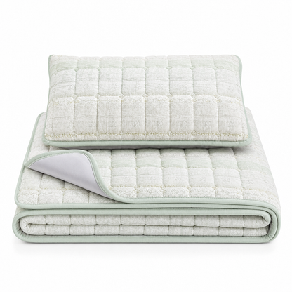 Rutschfestes Gestepptes Spannbettlaken🛏️✨