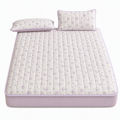 Rutschfestes Gestepptes Spannbettlaken🛏️✨