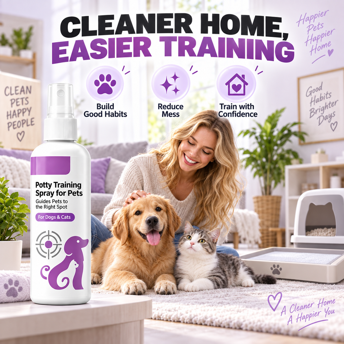 🥳Top-Angebot🥳💞Über 10.000-mal verkauft! Spray fürs Töpfchentraining! Hilft Haustieren – sicher & einfach anzuwenden. Für ein sauberes Zuhause – hol dir deins! ✅