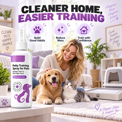 🥳Top-Angebot🥳💞Über 10.000-mal verkauft! Spray fürs Töpfchentraining! Hilft Haustieren – sicher & einfach anzuwenden. Für ein sauberes Zuhause – hol dir deins! ✅