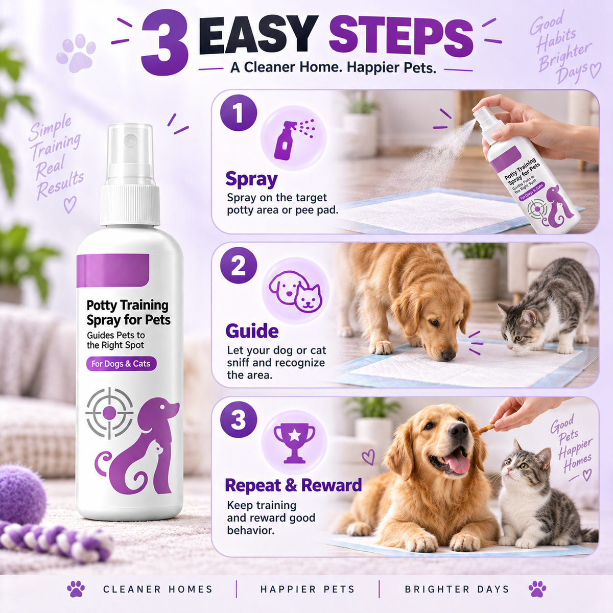 🥳Top-Angebot🥳💞Über 10.000-mal verkauft! Spray fürs Töpfchentraining! Hilft Haustieren – sicher & einfach anzuwenden. Für ein sauberes Zuhause – hol dir deins! ✅