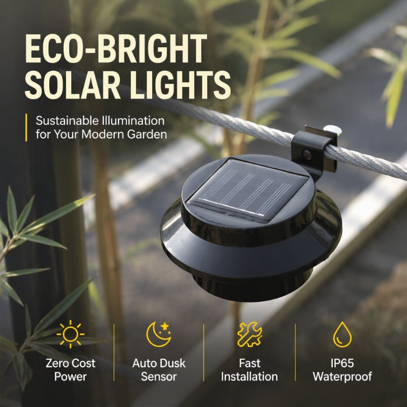 ☀️✨ Solarleuchten für Außen – stromsparend, langlebig und die ganze Nacht für stimmungsvolle Beleuchtung 🌙🏡