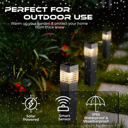 🏡  Solarbetriebene Deko-Leuchte für Garten & Terrasse, warmes Licht, kabellos & wetterfest