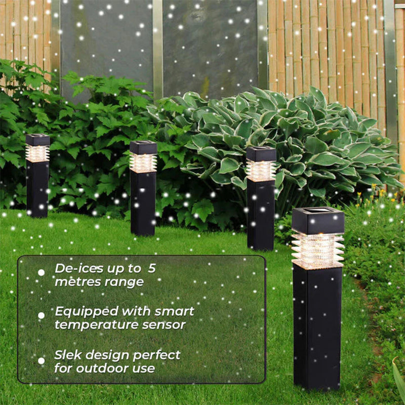 🏡  Solarbetriebene Deko-Leuchte für Garten & Terrasse, warmes Licht, kabellos & wetterfest