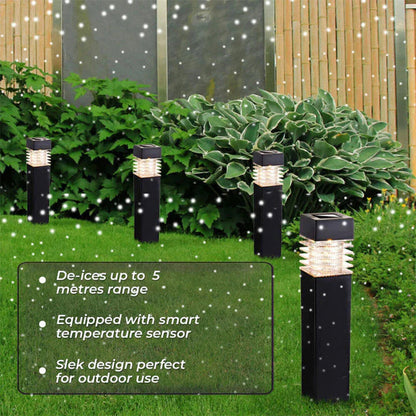 🏡  Solarbetriebene Deko-Leuchte für Garten & Terrasse, warmes Licht, kabellos & wetterfest