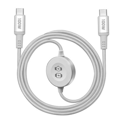 📱⌚ Schnellladekabel für mehrere Geräte – Aufsteckbares Ladegerät für die Watch & USB-C-Stromversorgung