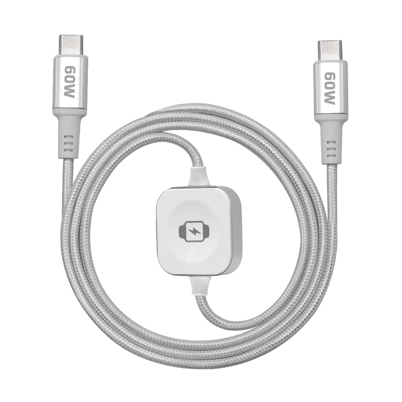 📱⌚ Schnellladekabel für mehrere Geräte – Aufsteckbares Ladegerät für die Watch & USB-C-Stromversorgung