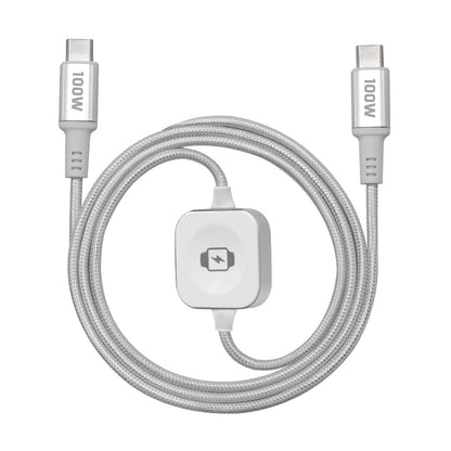 📱⌚ Schnellladekabel für mehrere Geräte – Aufsteckbares Ladegerät für die Watch & USB-C-Stromversorgung