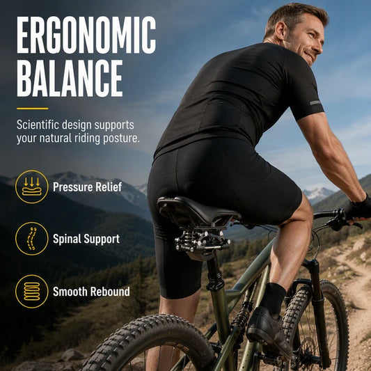 🚴 Gefederte Fahrradsattelstütze – Stoßdämpfer für mehr Komfort & weniger Vibrationen, ideal für Mountainbike & Trekking