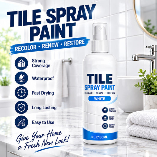 🎨 Fliesen-Renovierungsspray | 3 Farben