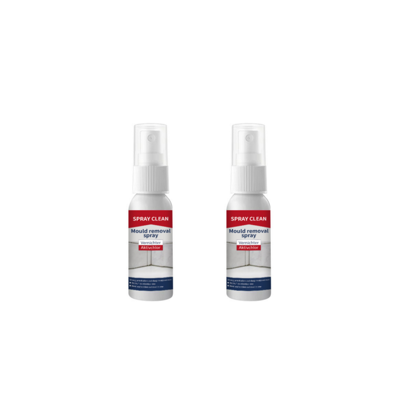 Spray zur Entfernung von Schimmel und Mehltau auf verschiedenen Oberflächen