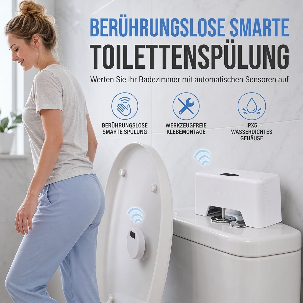 Berührungsloser automatischer Toilettenspüler