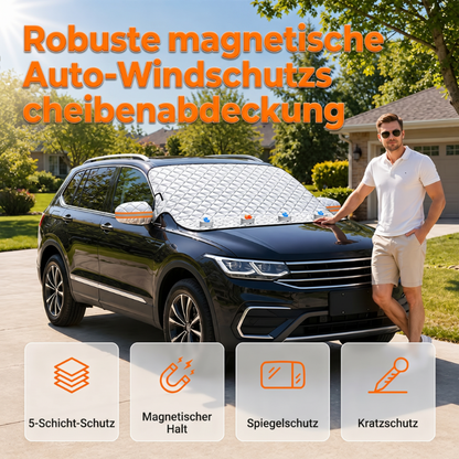 Magnetischer Sonnenschutz für die Auto-Frontscheibe