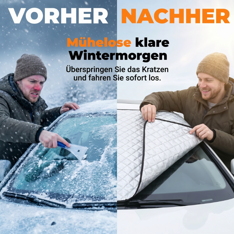 Magnetischer Sonnenschutz für die Auto-Frontscheibe