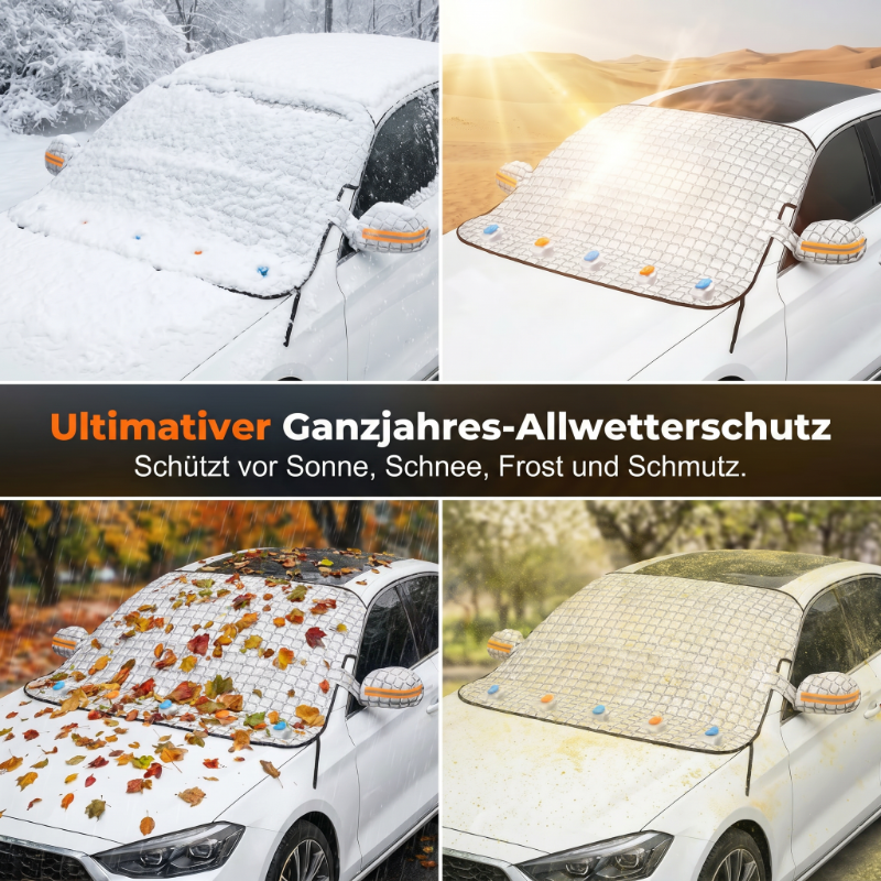 Magnetischer Sonnenschutz für die Auto-Frontscheibe