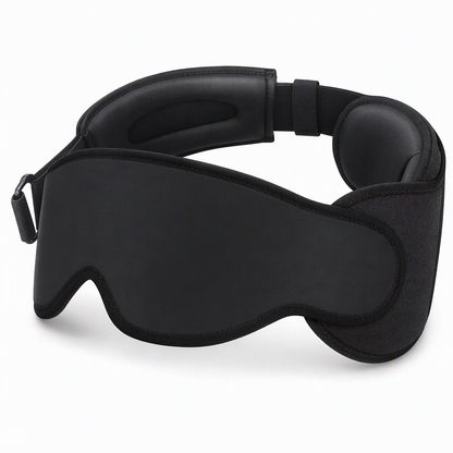 ⏰Set aus integriertem Memory-Foam-Reisekissen und 3D-abdunkelnder Schlafmaske zur Nackenstütze auf Reisen