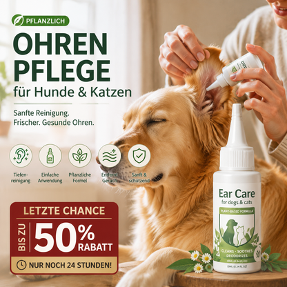 🎁 1 Kaufen = 1 Gratis 🐶🐱 Ohrenpflege-Tropfen für Hunde & Katzen