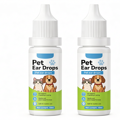 🎁 1 Kaufen = 1 Gratis 🐶🐱 Ohrenpflege-Tropfen für Hunde & Katzen