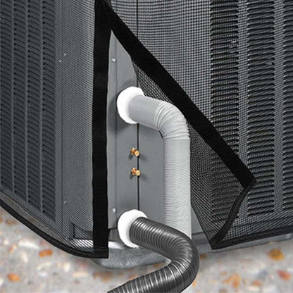 Outdoor Air Conditioner Cover with Mesh Sides