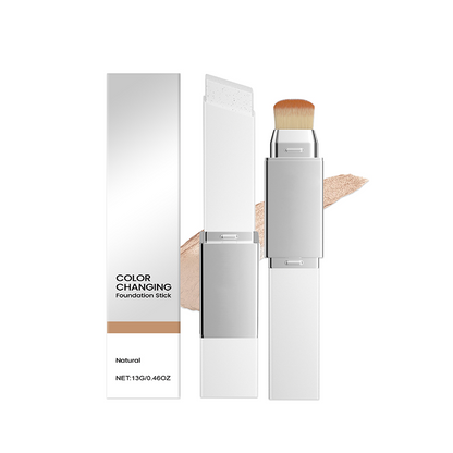 2-in-1-Foundation-Stick mit Farbwechsel-Effekt