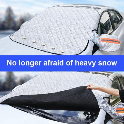 🚗✨ Frontscheiben-Abdeckung – Schutz bei allen vier Jahreszeiten, Frostschutz & hohe Qualität – perfekt für Autos, Vans und SUVs ❄️☀️