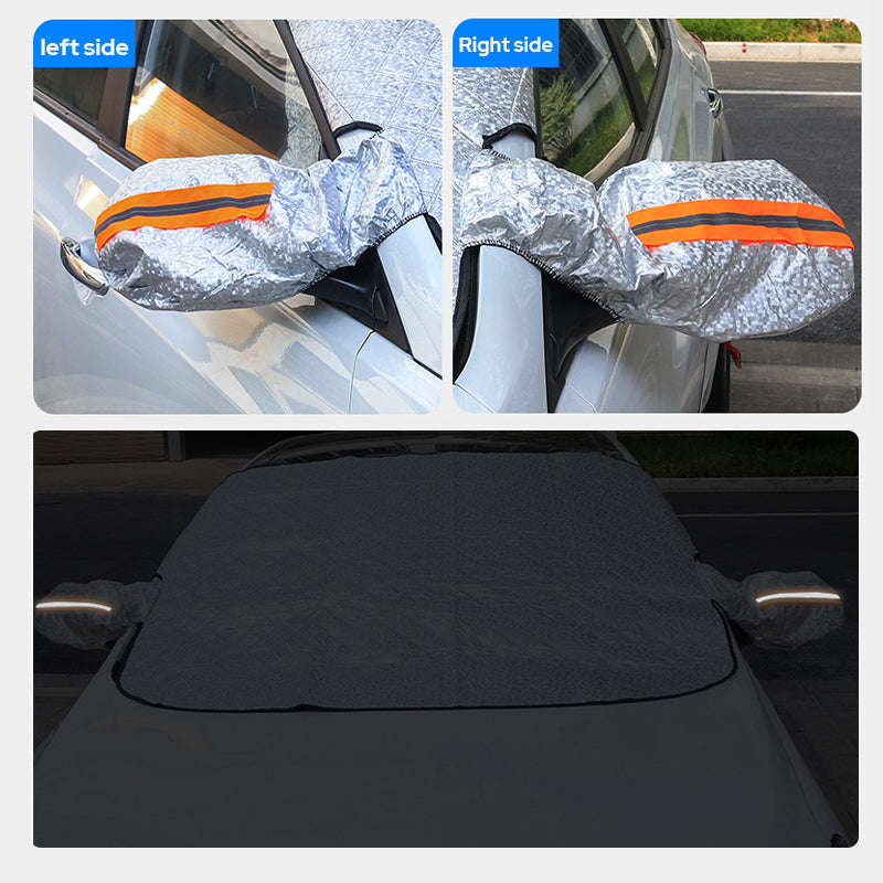 🚗✨ Frontscheiben-Abdeckung – Schutz bei allen vier Jahreszeiten, Frostschutz & hohe Qualität – perfekt für Autos, Vans und SUVs ❄️☀️