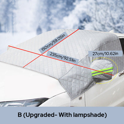 🚗✨ Frontscheiben-Abdeckung – Schutz bei allen vier Jahreszeiten, Frostschutz & hohe Qualität – perfekt für Autos, Vans und SUVs ❄️☀️