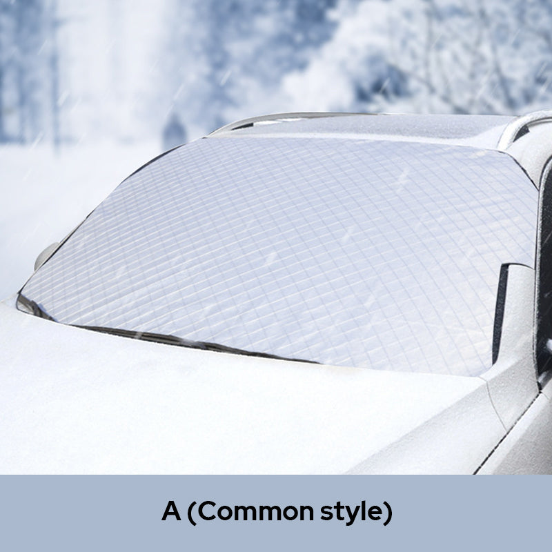 🚗✨ Frontscheiben-Abdeckung – Schutz bei allen vier Jahreszeiten, Frostschutz & hohe Qualität – perfekt für Autos, Vans und SUVs ❄️☀️