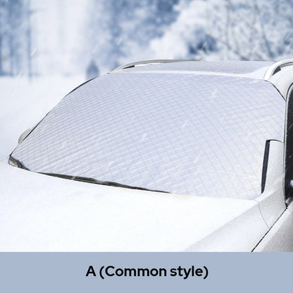 🚗✨ Frontscheiben-Abdeckung – Schutz bei allen vier Jahreszeiten, Frostschutz & hohe Qualität – perfekt für Autos, Vans und SUVs ❄️☀️