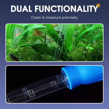 Pipette zur Entfernung von Abfällen aus dem Aquarium