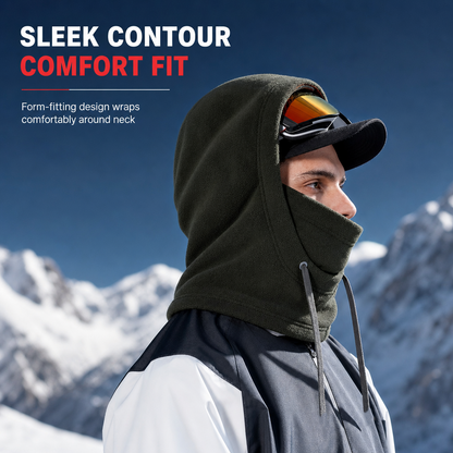 ❄️ Winter-Gesichtsmaske aus Polarfleece – Winddicht & wärmend für eisige Tage