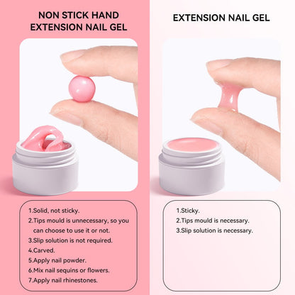 💅Festes Aufbaugel für Nagelverlängerungen ✨Einfache Nagelverlängerung & Modellage in Eigenregie