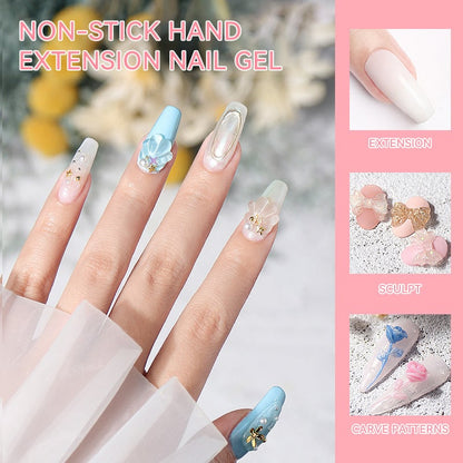 💅Festes Aufbaugel für Nagelverlängerungen ✨Einfache Nagelverlängerung & Modellage in Eigenregie