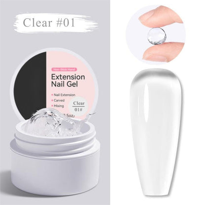 💅Festes Aufbaugel für Nagelverlängerungen ✨Einfache Nagelverlängerung & Modellage in Eigenregie