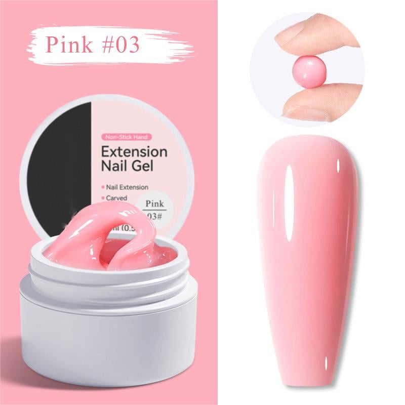 💅Festes Aufbaugel für Nagelverlängerungen ✨Einfache Nagelverlängerung & Modellage in Eigenregie