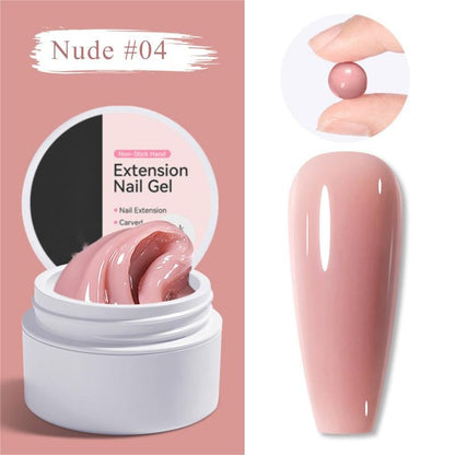 💅Festes Aufbaugel für Nagelverlängerungen ✨Einfache Nagelverlängerung & Modellage in Eigenregie