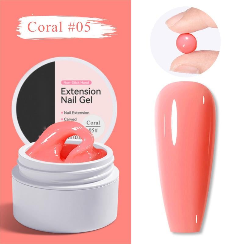 💅Festes Aufbaugel für Nagelverlängerungen ✨Einfache Nagelverlängerung & Modellage in Eigenregie