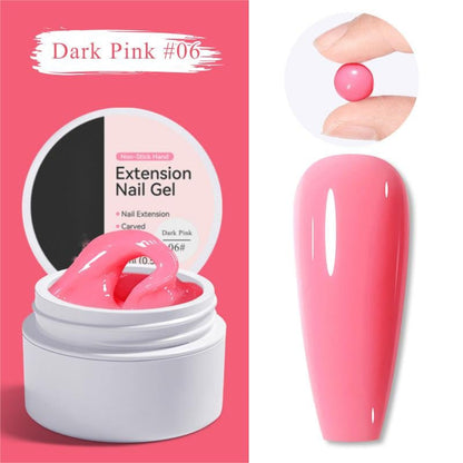 💅Festes Aufbaugel für Nagelverlängerungen ✨Einfache Nagelverlängerung & Modellage in Eigenregie