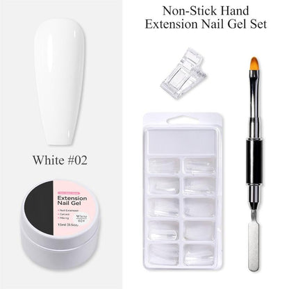 💅Festes Aufbaugel für Nagelverlängerungen ✨Einfache Nagelverlängerung & Modellage in Eigenregie