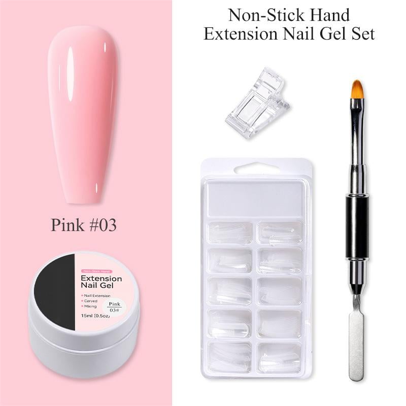 💅Festes Aufbaugel für Nagelverlängerungen ✨Einfache Nagelverlängerung & Modellage in Eigenregie