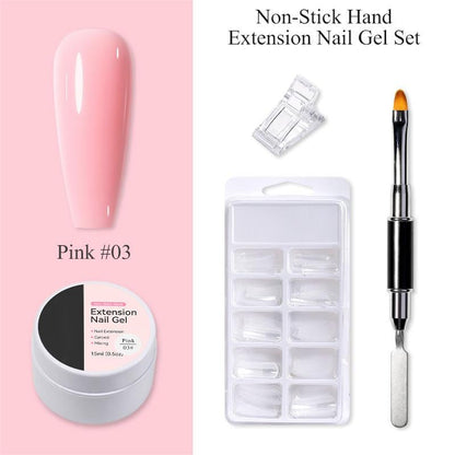 💅Festes Aufbaugel für Nagelverlängerungen ✨Einfache Nagelverlängerung & Modellage in Eigenregie