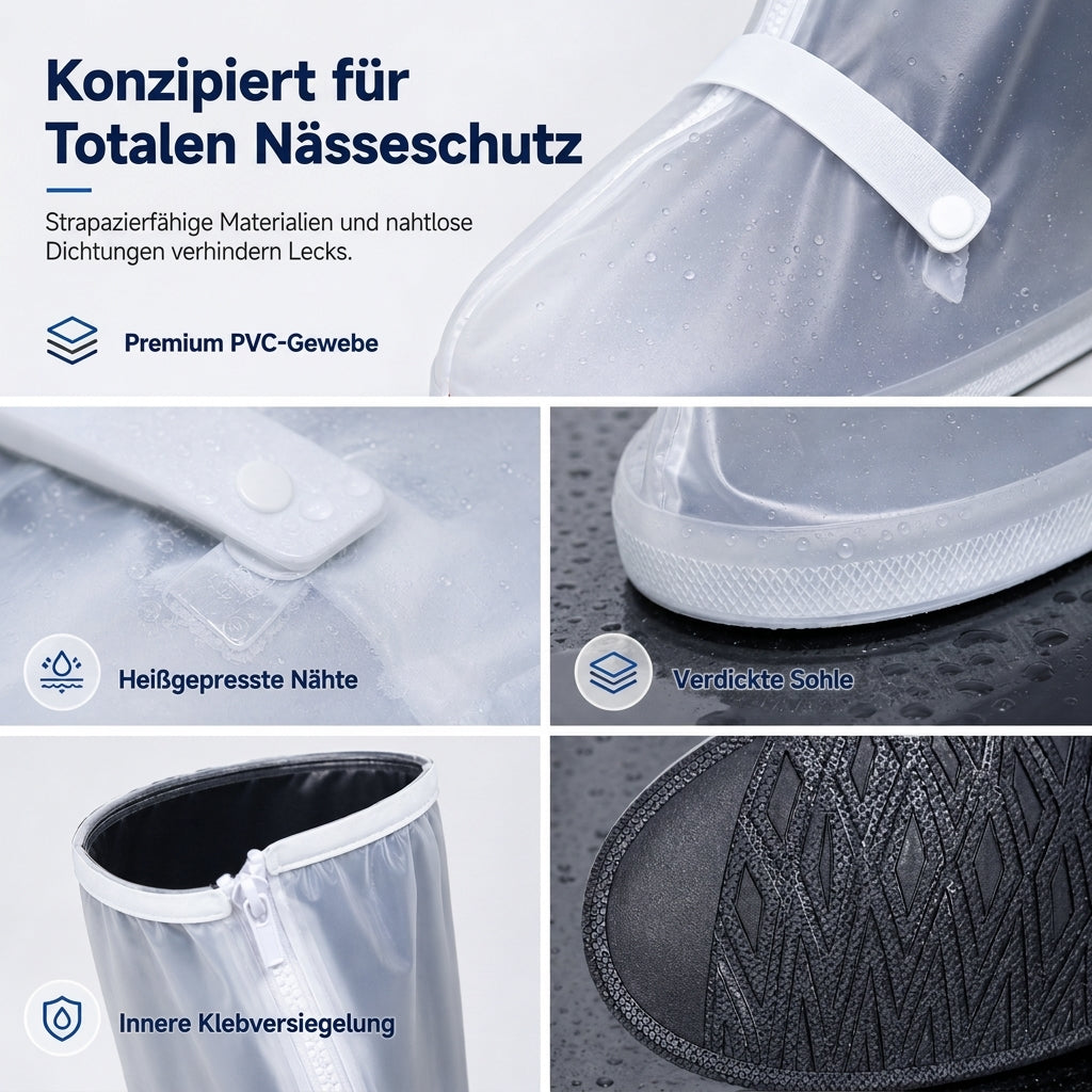 👟 Silikon-Überschuhe – Wasserdicht, rutschfest & dehnbar ✨