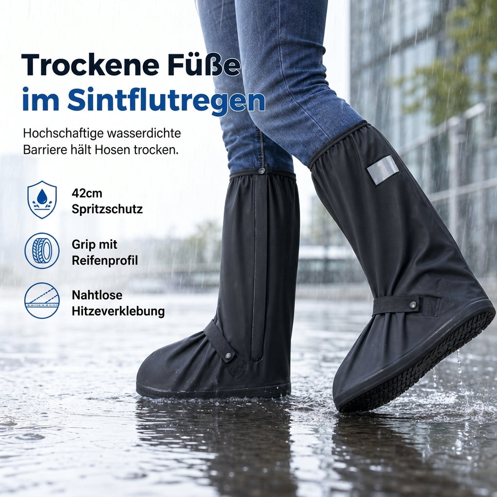 👟 Silikon-Überschuhe – Wasserdicht, rutschfest & dehnbar ✨